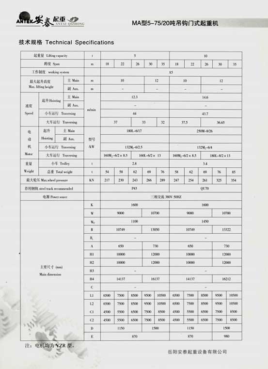 岳陽(yáng)安泰起重設(shè)備有限公司